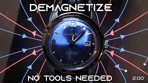 panerai demagnetize|demagnetize watch without magnetizer.